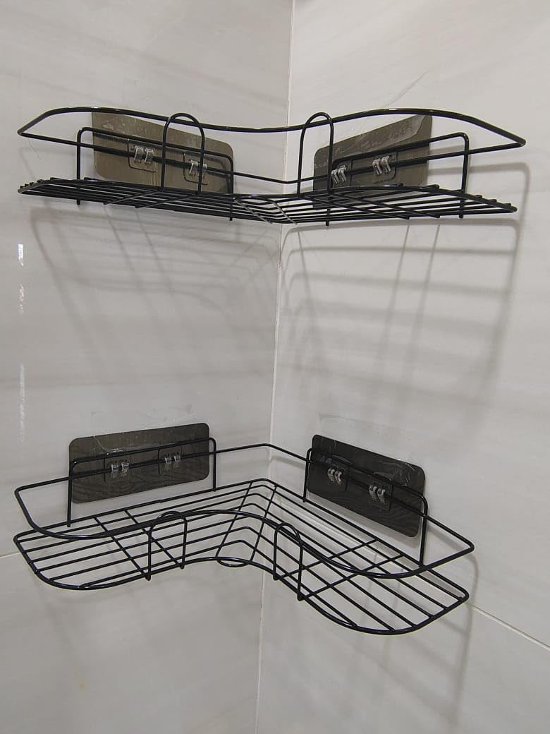 Tu espacio más limpio y moderno | Organizador Adhesivo de Acero Inoxidable[Pack de 2]