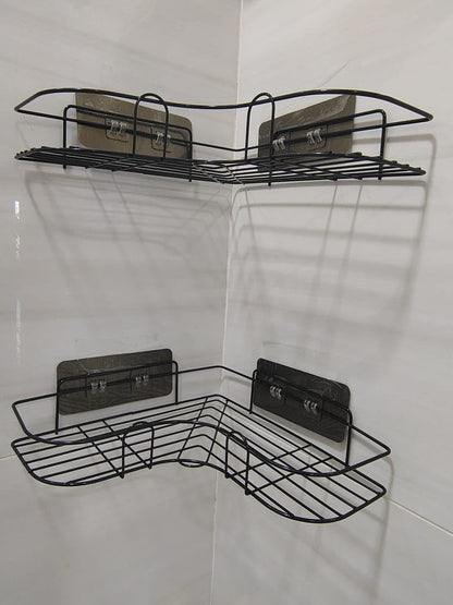 Tu espacio más limpio y moderno | Organizador Adhesivo de Acero Inoxidable[Pack de 2]