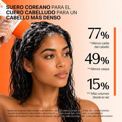 Lilyeve - Suero Capilar Fortalecedor con Cepillo Masajeador